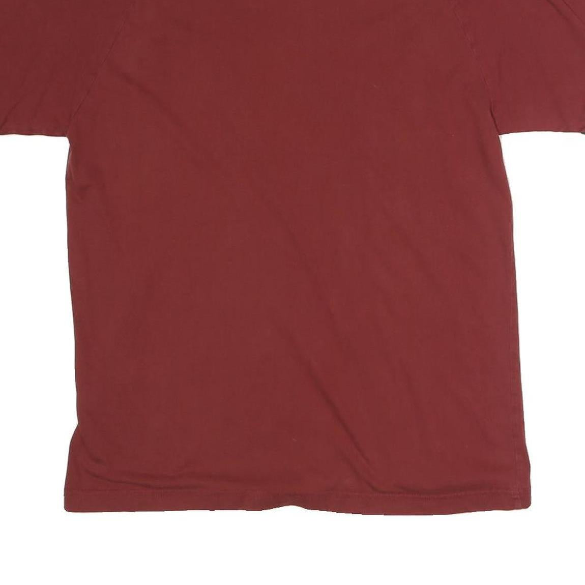 ORIGINAL PENGUIN Mens Red & Navy Blue Regular Fit M Short Sleeve Crew Neck