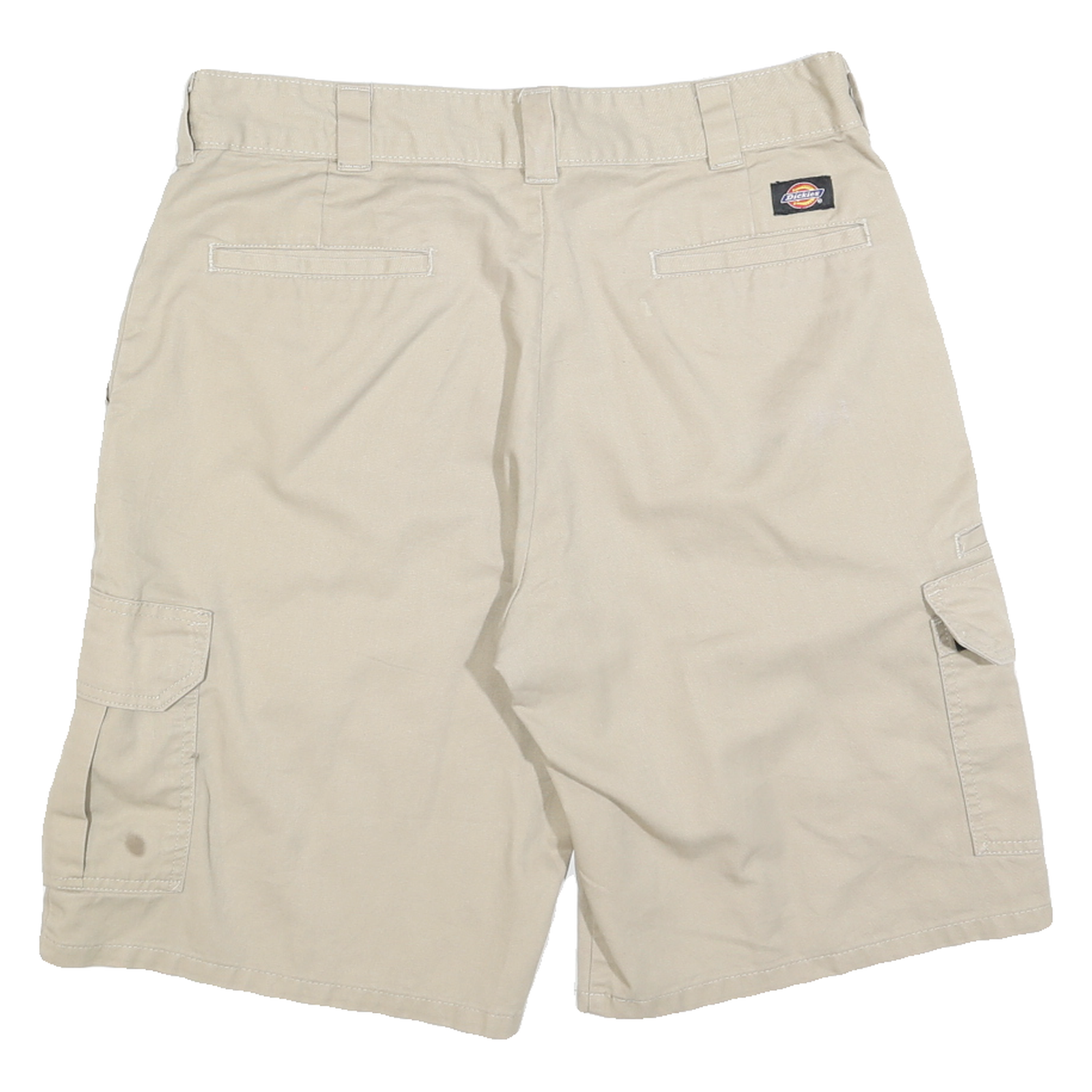 DICKIES Mens Shorts Beige Casual Cargo Relaxed L W34 Workwear Pocketed