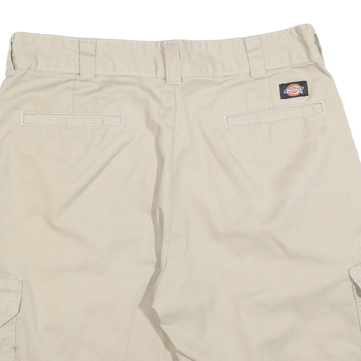 DICKIES Mens Shorts Beige Casual Cargo Relaxed L W34 Workwear Pocketed