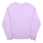 LEVI'S Womens Lilac Purple Sweatshirt S Crew Neck Cotton Pullover Casual