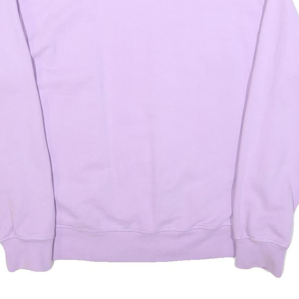LEVI'S Womens Lilac Purple Sweatshirt S Crew Neck Cotton Pullover Casual