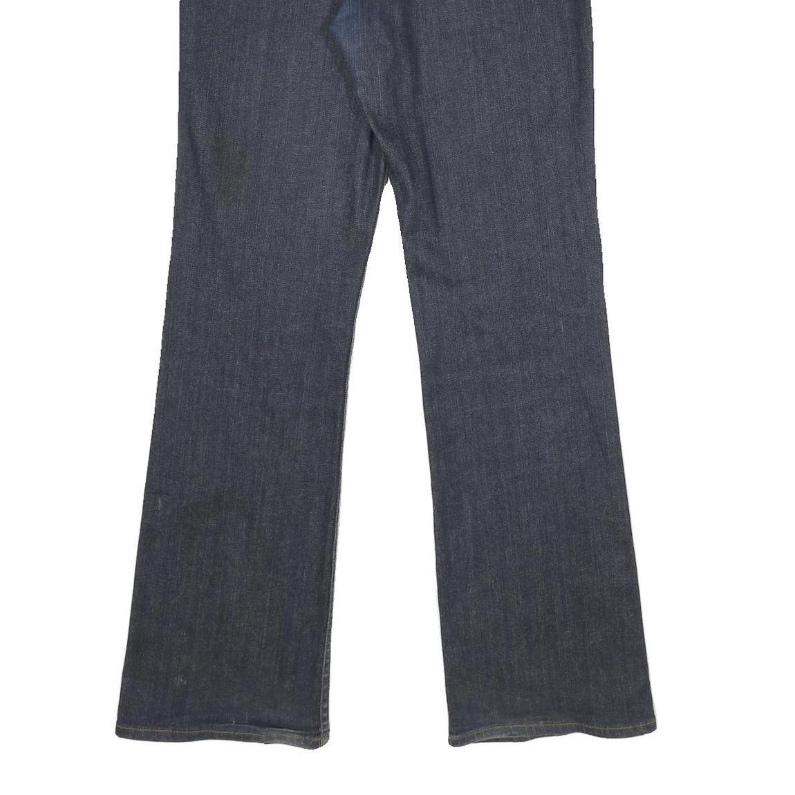 DKNY Womens Jeans Blue Relaxed Bootcut Denim Dark W30 L32 Stylish Comfort