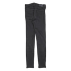 LEVI'S Womens Black Slim Skinny Denim Jeans Cotton Blend W26 L32 Zip