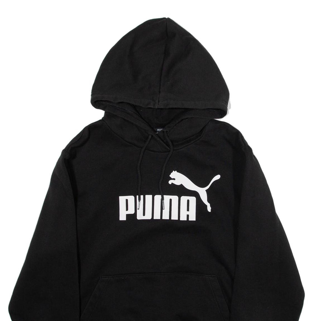 PUMA Womens Black Hoodie L