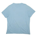 PRETTY GREEN Mens Blue XL T-Shirt Short Sleeve Crew Neck Cotton Blend Casual