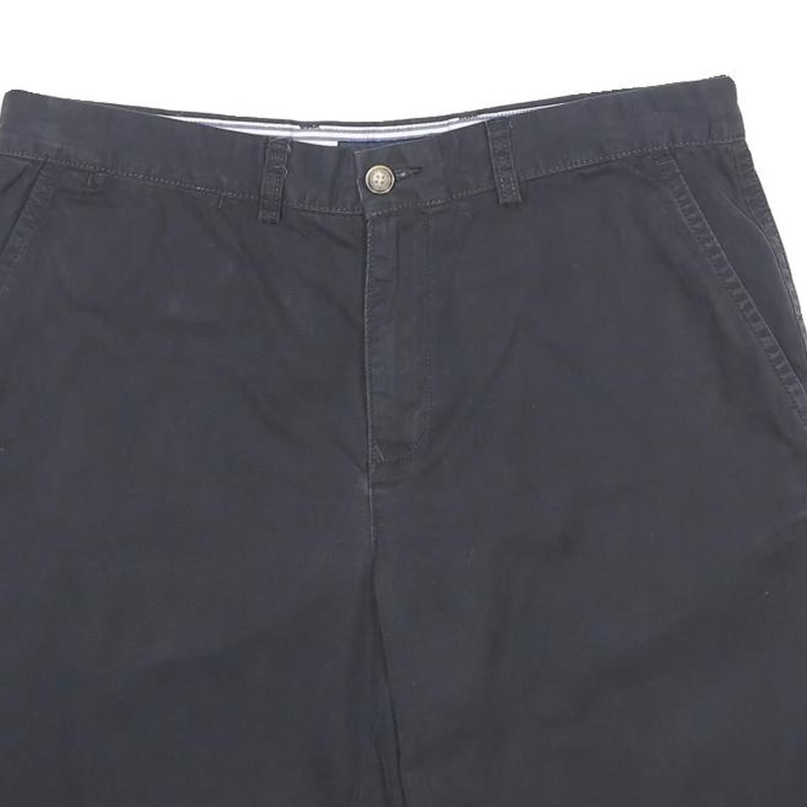 TOMMY HILFIGER Mens Shorts Navy Casual L W34 Classic Cotton Lightweight