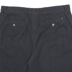 TOMMY HILFIGER Mens Shorts Navy Casual L W34 Classic Cotton Lightweight