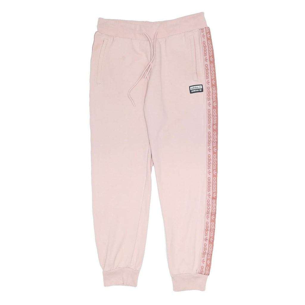 ADIDAS Womens Joggers Pink & Light Pink M W28 L27 Casual Sportswear