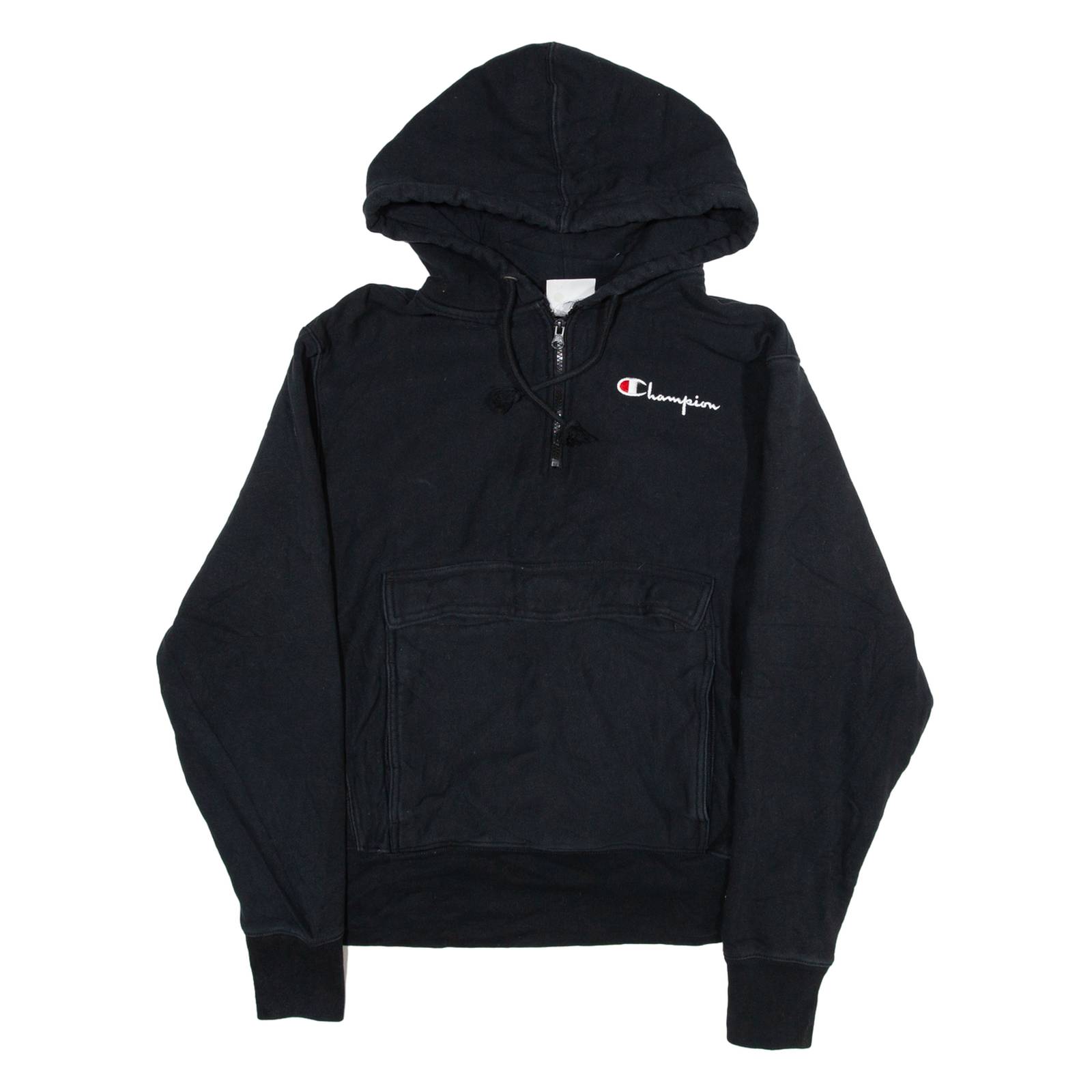 CHAMPION REVERSE WEAVE Womens Black Hoodie M
