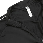 ADIDAS Mens Black Jacket 2XL Polyester Zip Sport Casual Track Top