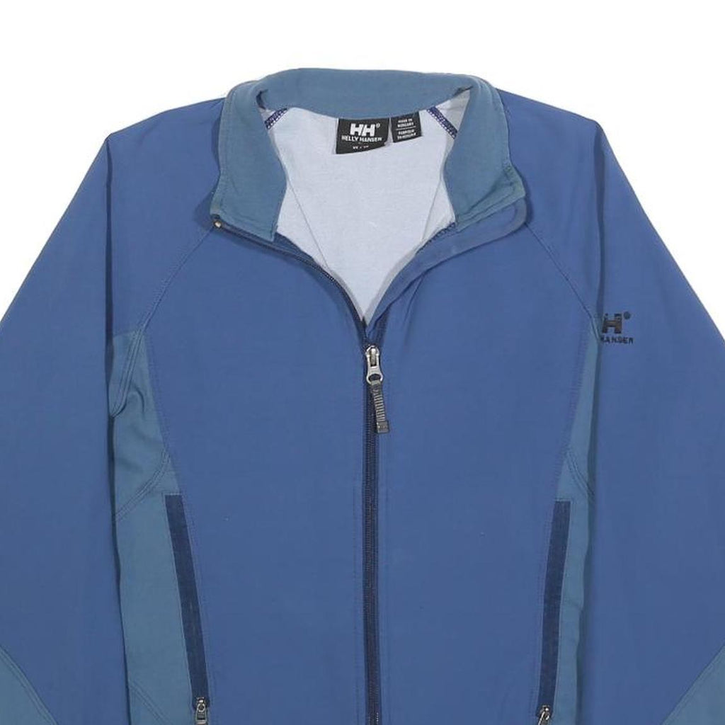 HELLY HANSEN Womens Blue & Teal Zip Jacket XS Polyester Outdoor Activewear Light