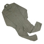 Mens Green Cotton Blend Dungarees Regular Fit Zip Closure M W42 L26 Utility