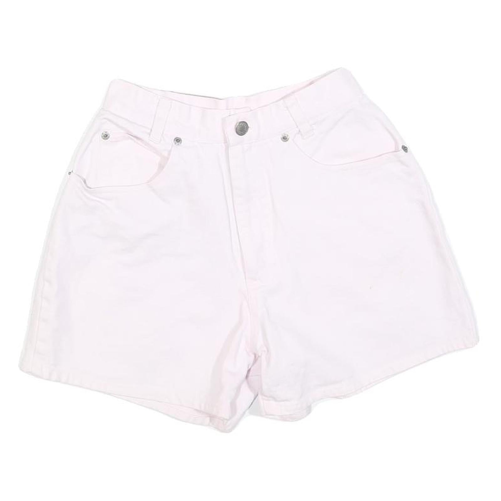 FRESNO Womens Shorts White Casual XXS W24 Cotton Blend Denim Summer