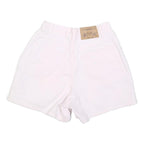 FRESNO Womens Shorts White Casual XXS W24 Cotton Blend Denim Summer