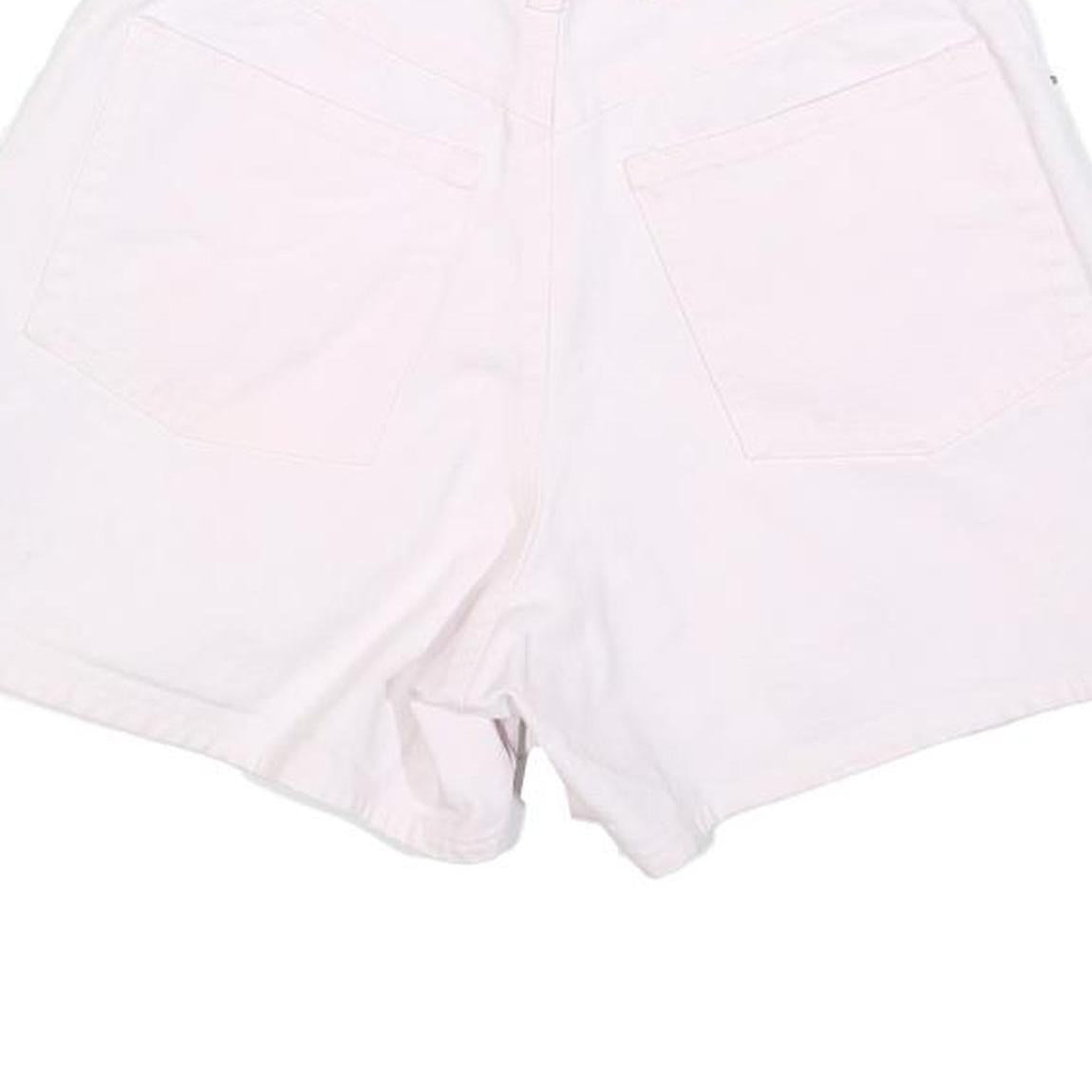 FRESNO Womens Shorts White Casual XXS W24 Cotton Blend Denim Summer
