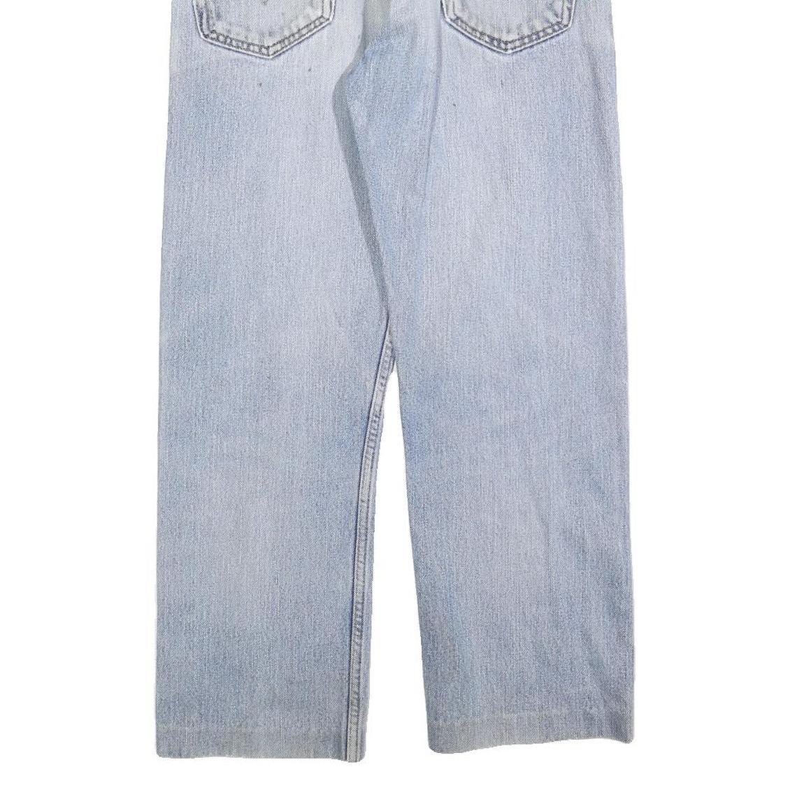 LEVI'S 505 Mens Jeans Blue Regular Straight Denim Light W30 L27 Classic Fit