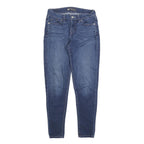 LEVI'S Womens Jeans Blue Slim Skinny Denim Medium W26 L28 Stretch Zip