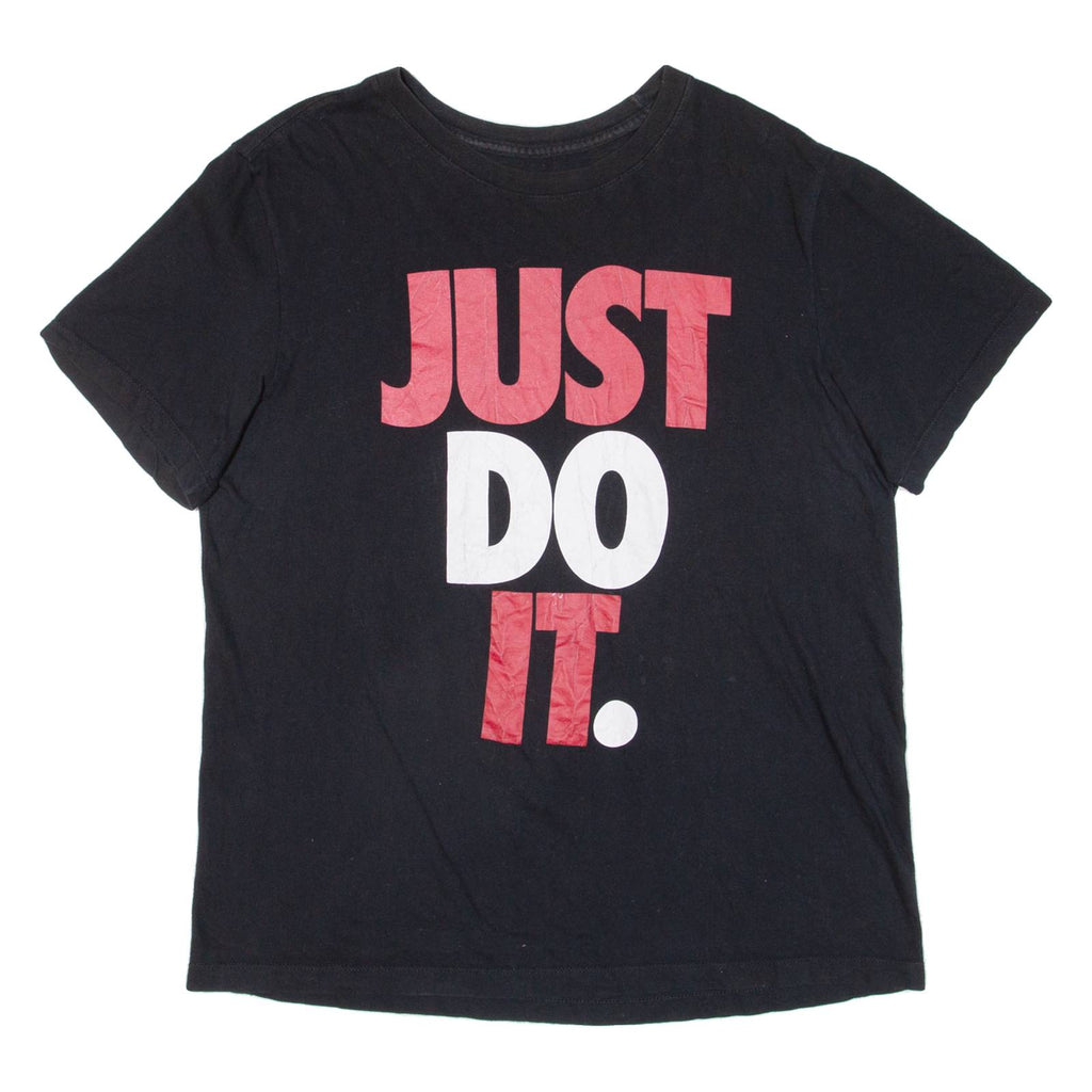 NIKE Mens T-Shirt Black M
