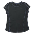 NEW BALANCE Womens Black Athletic T-Shirt XS Short Sleeve Round Neck Performance