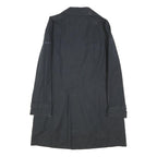 COLUMBIA Womens Black Jacket XL Cotton Blend Button Plain Outdoor Casual Coat