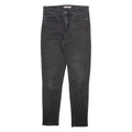 LEVI'S 721 Womens Jeans Grey Slim Skinny Stone Wash W29 L30