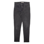 LEVI'S 721 Womens Jeans Grey Slim Skinny Stone Wash W29 L30