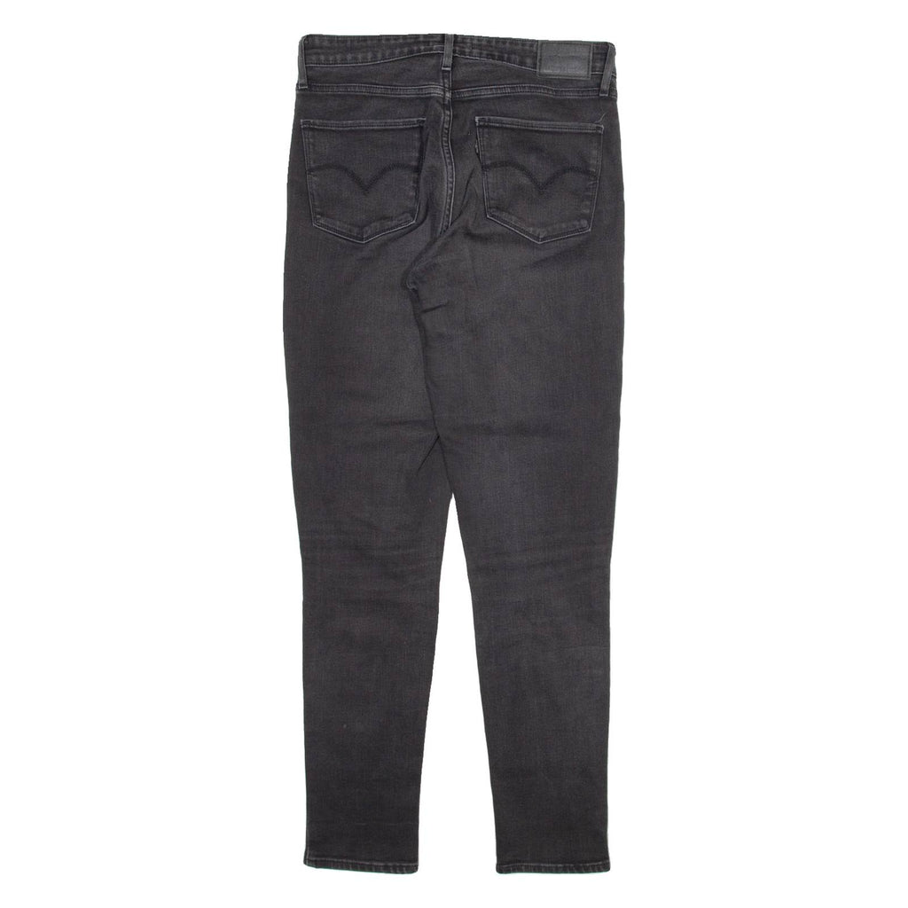 LEVI'S 721 Womens Jeans Grey Slim Skinny Stone Wash W29 L30