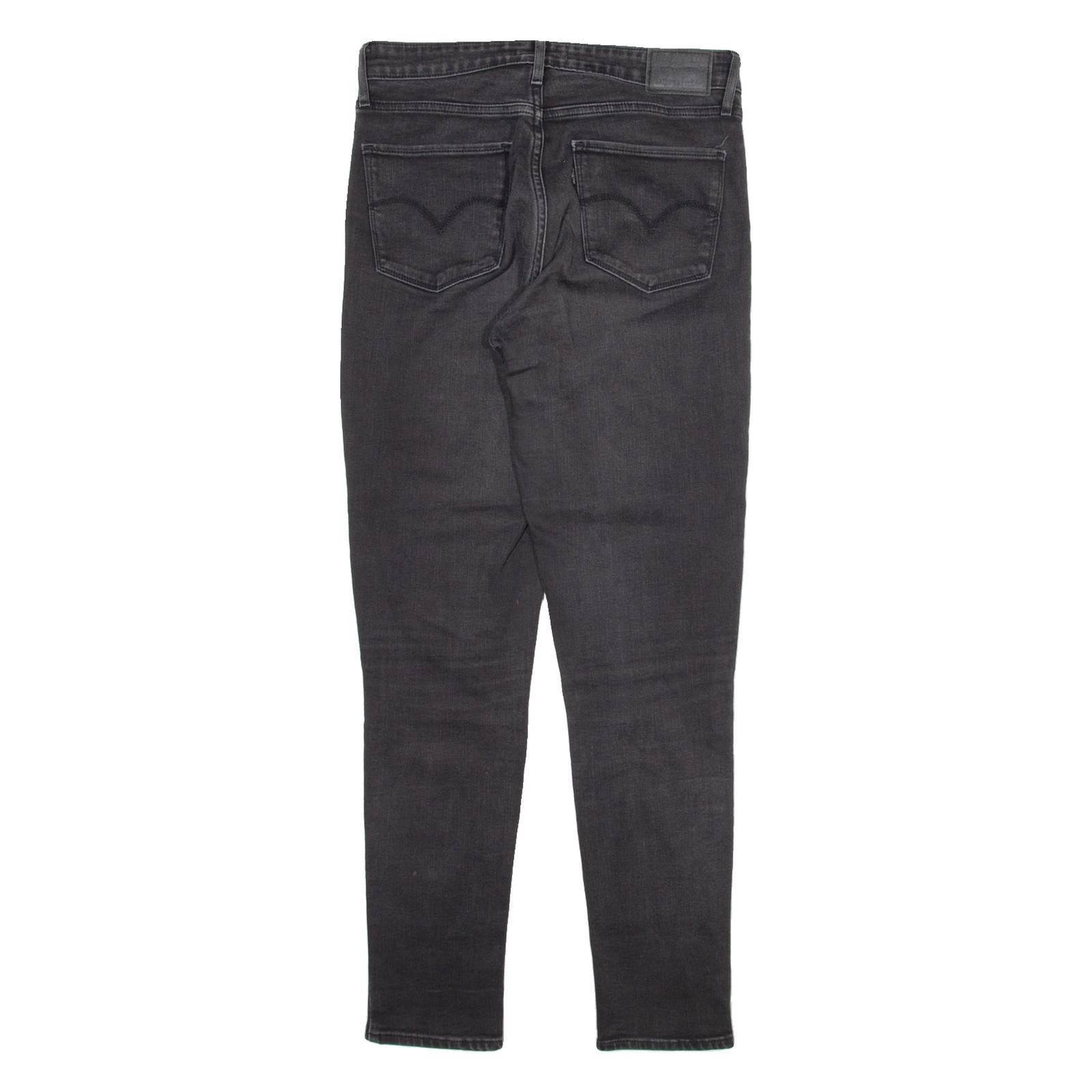 LEVI'S 721 Womens Jeans Grey Slim Skinny Stone Wash W29 L30