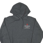 CHAMPION Mens Dark Grey Chapman University Fowler School Of Law Hoodie S Cotton