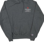 CHAMPION Mens Dark Grey Chapman University Fowler School Of Law Hoodie S Cotton