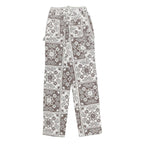 PACSUN Womens Regular Fit Straight Leg Denim Light W25 L32 Patterned Casual
