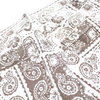PACSUN Womens Regular Fit Straight Leg Denim Light W25 L32 Patterned Casual