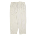 NAUTICA Mens Regular Fit Beige Cotton Blend Trousers W38 L30 Casual Zip