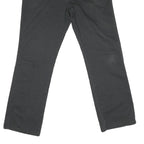 DICKIES Mens Regular Fit Black Denim Jeans W32 L28 Workwear Cotton Blend Zip