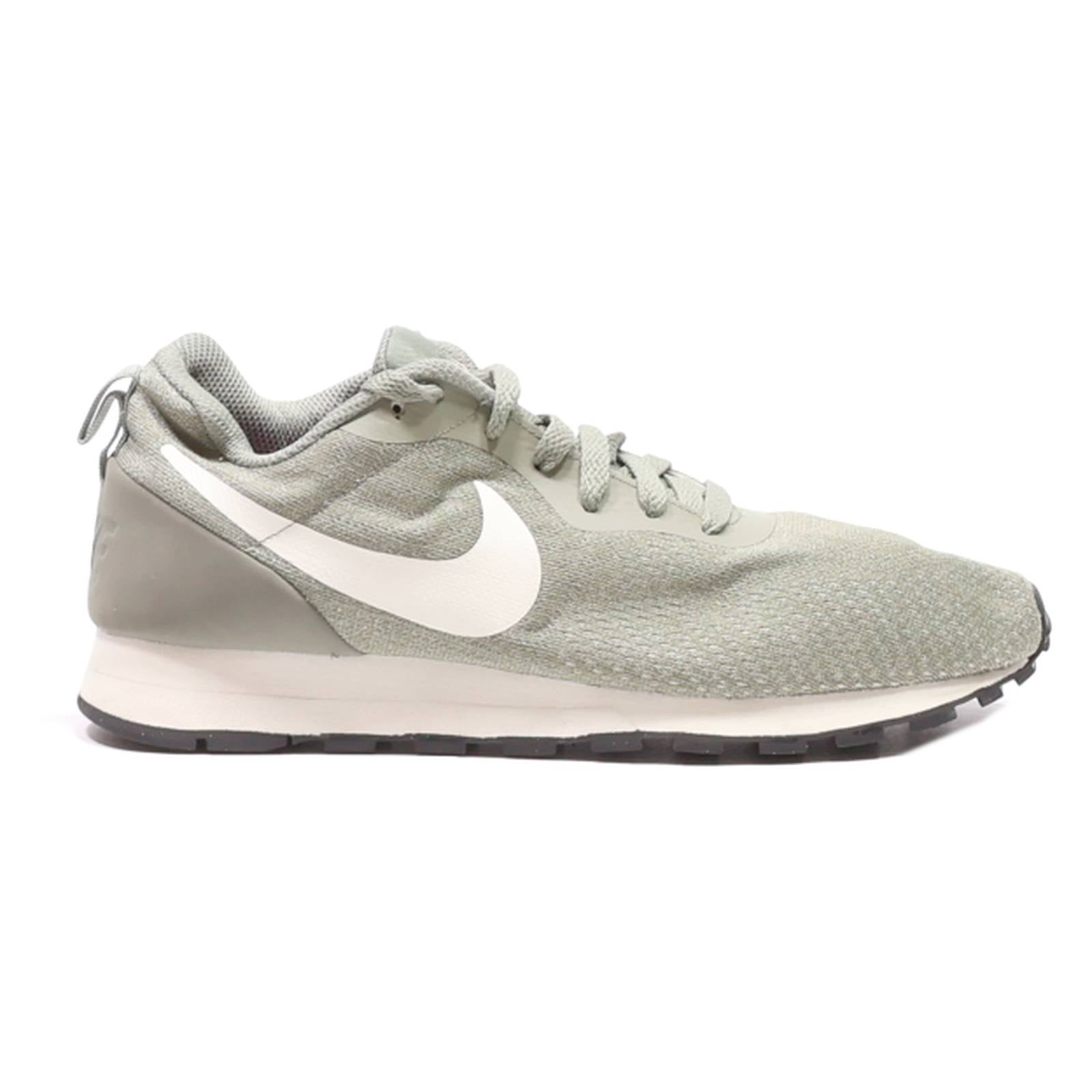 NIKE MD Runner Sneaker Trainers Grey Synthetic Womens UK 6