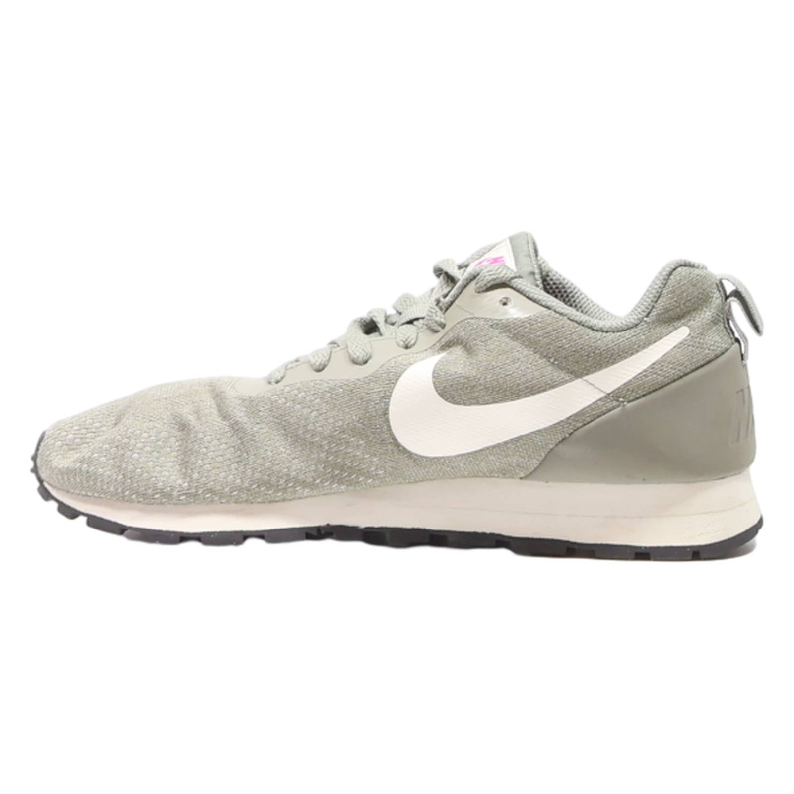 NIKE MD Runner Sneaker Trainers Grey Synthetic Womens UK 6