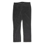 CALVIN KLEIN JEANS Mens Cotton Blend Black Regular Straight Trousers W32 L27