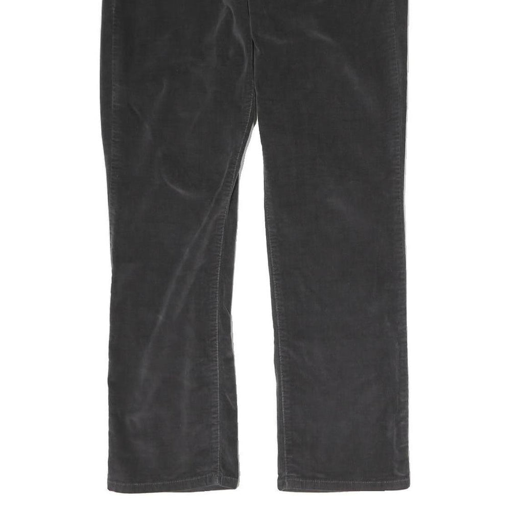CALVIN KLEIN JEANS Mens Cotton Blend Black Regular Straight Trousers W32 L27