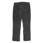 CALVIN KLEIN JEANS Mens Cotton Blend Black Regular Straight Trousers W32 L27