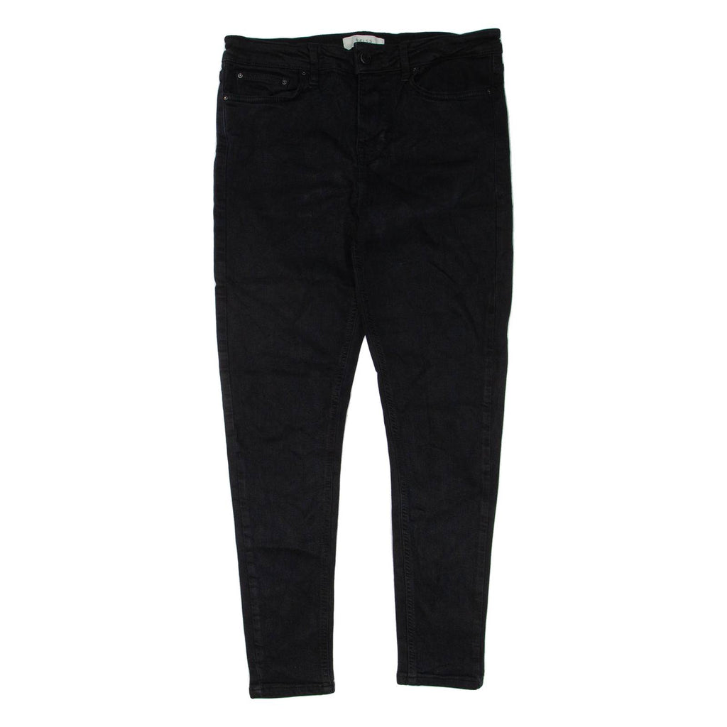 REISS Womens Jeans Black Regular Skinny W30 L27