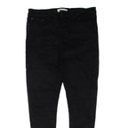REISS Womens Jeans Black Regular Skinny W30 L27