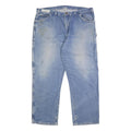 DICKIES Mens Jeans Blue Regular Straight Denim Medium W40 L32 Workwear