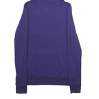 CHAMPION Womens Purple NYU Pullover Hoodie S Cotton Blend Casual