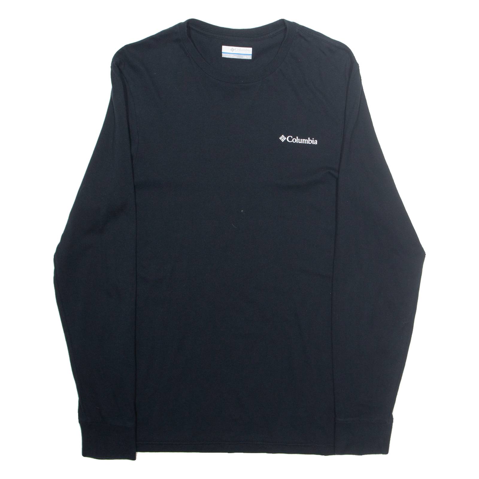 CARLO COLUCCI Mens T-Shirt Black Long Sleeve XS