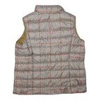 EDDIE BAUER Womens Beige & Ochre Puffer Jacket XL Polyester Blend Quilted Zip