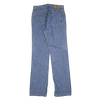 CALVIN KLEIN JEANS Womens Blue Regular Straight Denim Medium W30 L34 Zip