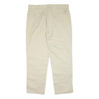 DICKIES Mens Regular Fit Beige Workwear Trousers W40 L32 Durable Polyester Blend