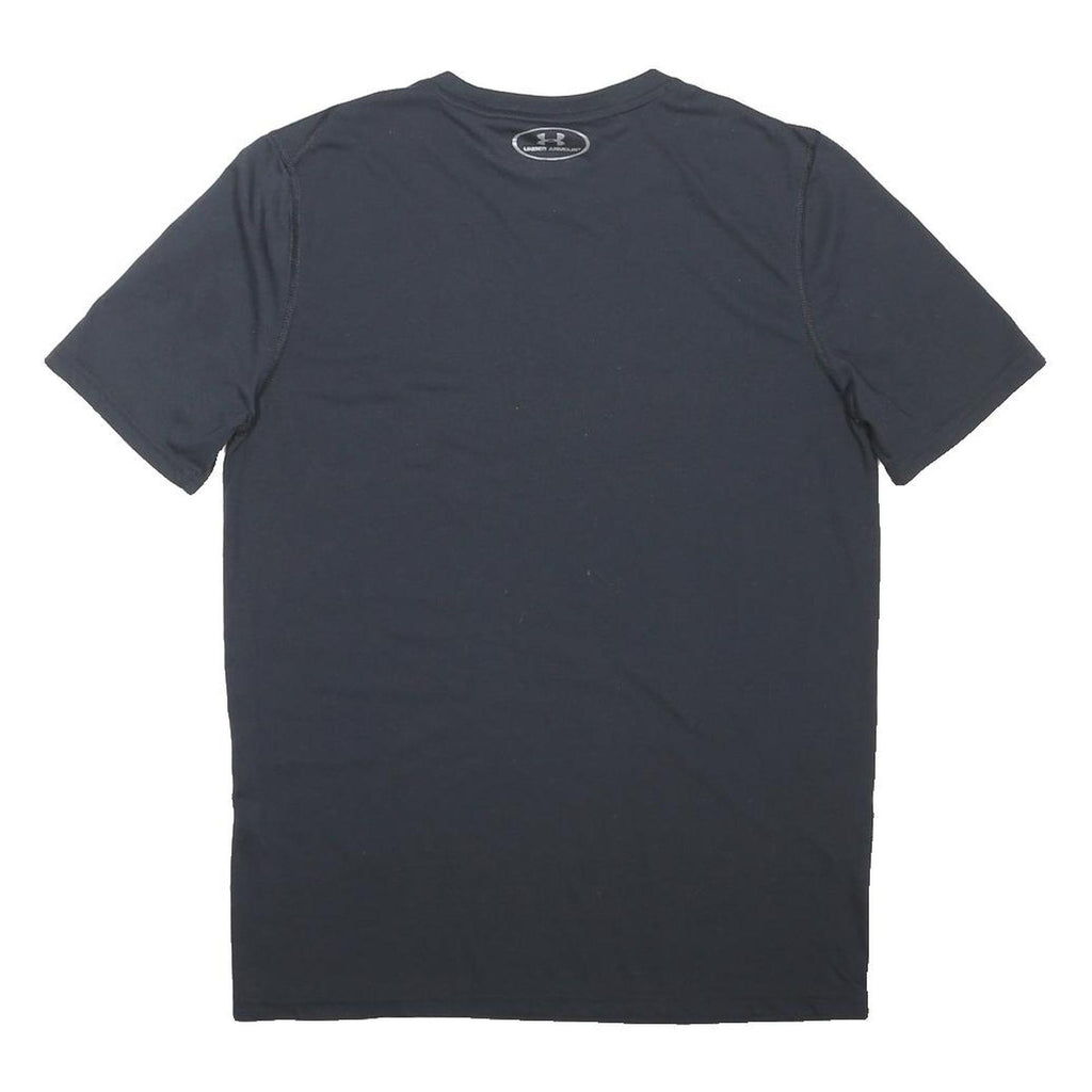 UNDER ARMOUR Mens Black Performance T-Shirt M Short Sleeve Crew Neck Sportswear