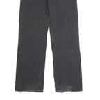 CARHARTT Mens Cotton Blend Black Regular Straight Trousers W32 L31 Durable
