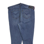 LEVI'S 711 Womens Jeans Blue Slim Skinny Denim W32 L24 Stretch Casual Pants
